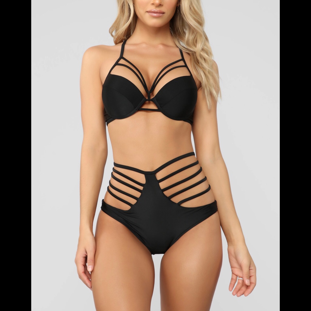 Nwt Black 2 Piece Bikini
